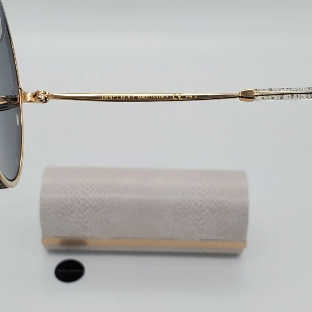 BRAND NEW Jimmy Choo Leni/F/S Glitter Sunglasses - Picture 10 of 11